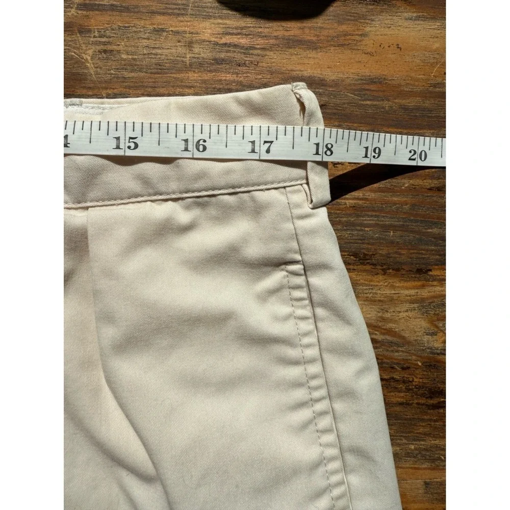 Vintage Polo Golf Ralph Lauren Khaki Pleated Shorts Mens 37 Crest‎ Logo 90s Tan